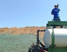 Hydroseed application