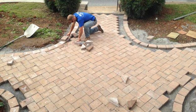 Walkway under construction